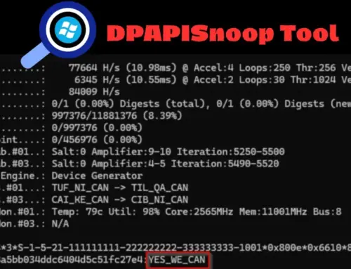 DPAPISnoop Tool Extracts CREDHIST Hashes for Offline Windows Credential Recovery