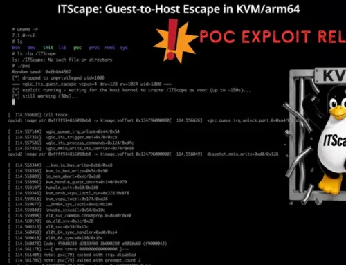 PoC Exploit Released for Guest-to-Host Escape Linux Kernel Vulnerability