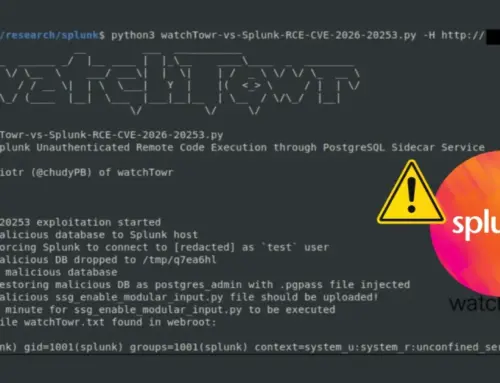Splunk Enterprise Pre-Auth RCE Chain Exposes Database With Zero Authentication