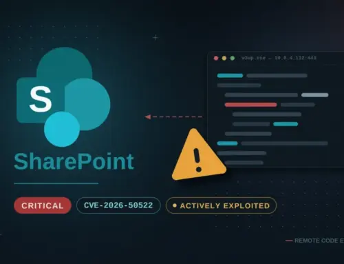 Critical SharePoint Remote Code Execution Vulnerability Actively Exploited in the Wild