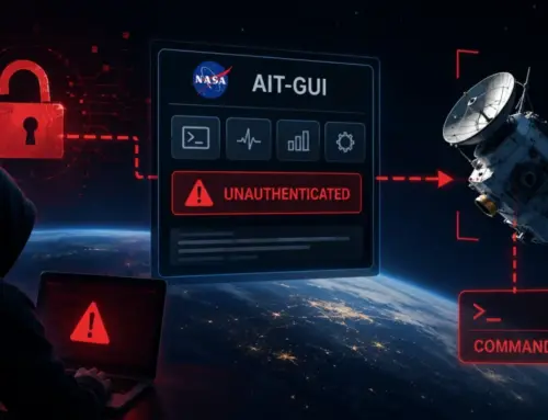 Critical NASA AIT-GUI Flaw Lets Unauthenticated Attackers Issue Spacecraft Commands