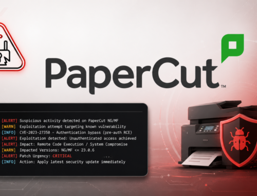 PaperCut NG/MF Vulnerability Actively Exploited in Attack – All Versions Impacted