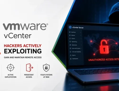 Hackers Actively Exploiting VMware vCenter Systems to Gain and Maintain Remote Access
