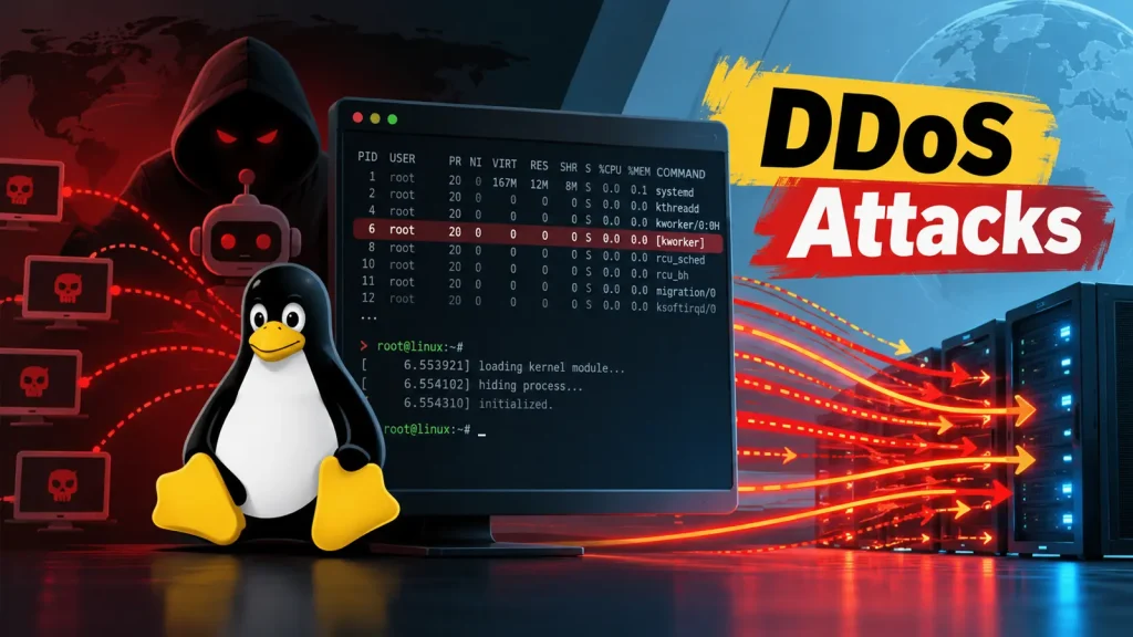 New-Linux-Bot-Hides-as-Kernel-Process-and-Launches-DDoS-Attacks-1024×576