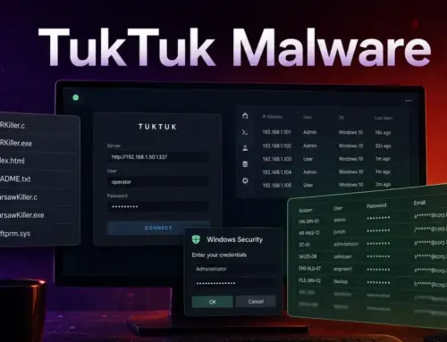 Ransomware Hackers Use New TukTuk Malware to Steal Credentials and Disable Security Tools